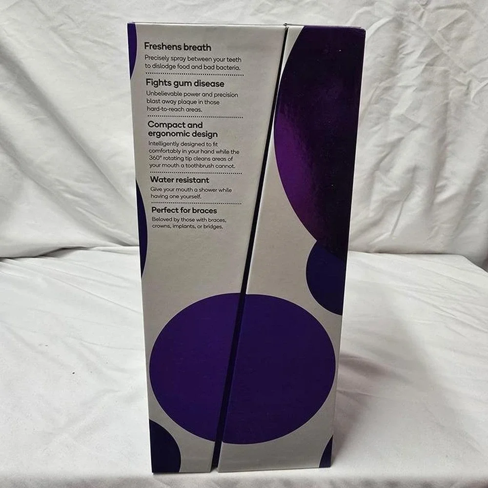 Burst Water Flosser All Items Unused Tip Was Opened But Never Even Used See Pics
